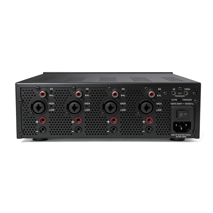 3eAudio PAM154 Multikanal-Endstufe – 4-Kanal Verstärker mit 150W pro Kanal, GaN-Netzteil, PFFB-Techn