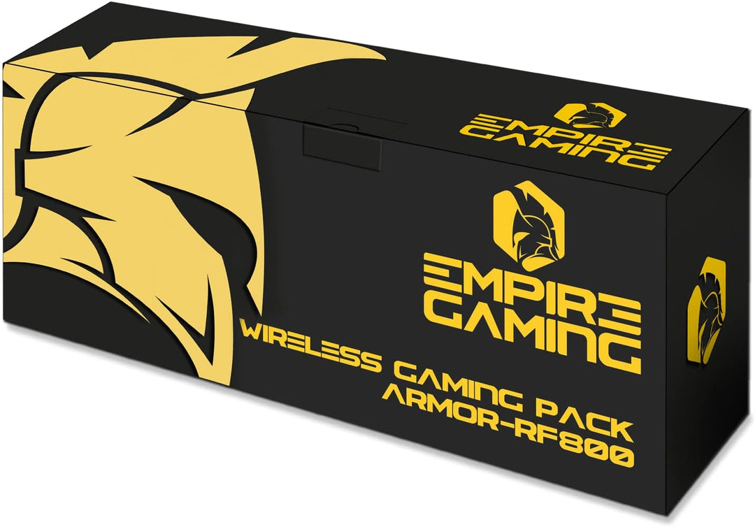 Armor RF800 Wireless Wiederaufladbare Gaming Tastatur und Maus Set QWERTZ (DE-Layout) -Tastatur 2,4G