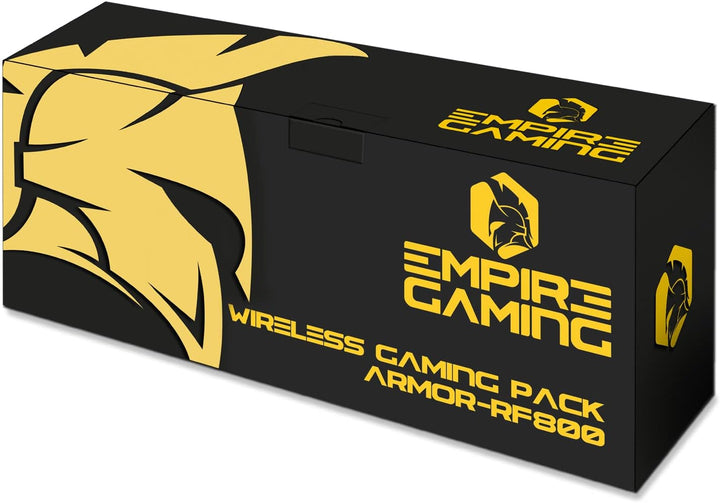 Armor RF800 Wireless Wiederaufladbare Gaming Tastatur und Maus Set QWERTZ (DE-Layout) -Tastatur 2,4G