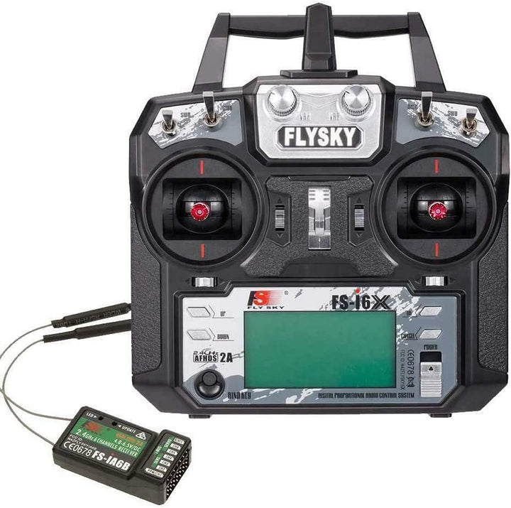 Flysky FS-i6X 10CH 2,4GHz AFHDS RC Transmitter mit FS-iA6B Empfänger