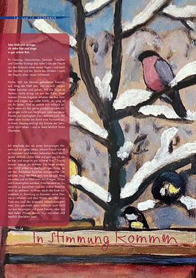 Lege dein Ohr an dein Herz und horche: Eschbacher Adventskalender 2025, Taschenbuch
