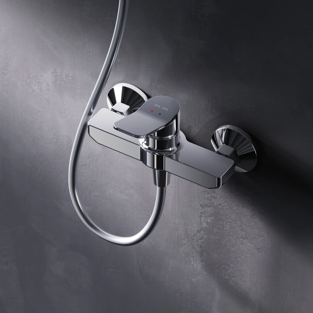 AM.PM X-Joy FXA20000 Duscharmatur mit Einhebelmischer, Mischbatterie Dusche, Einhand-Brausebatterie,