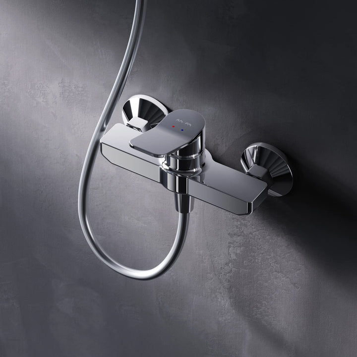 AM.PM X-Joy FXA20000 Duscharmatur mit Einhebelmischer, Mischbatterie Dusche, Einhand-Brausebatterie,