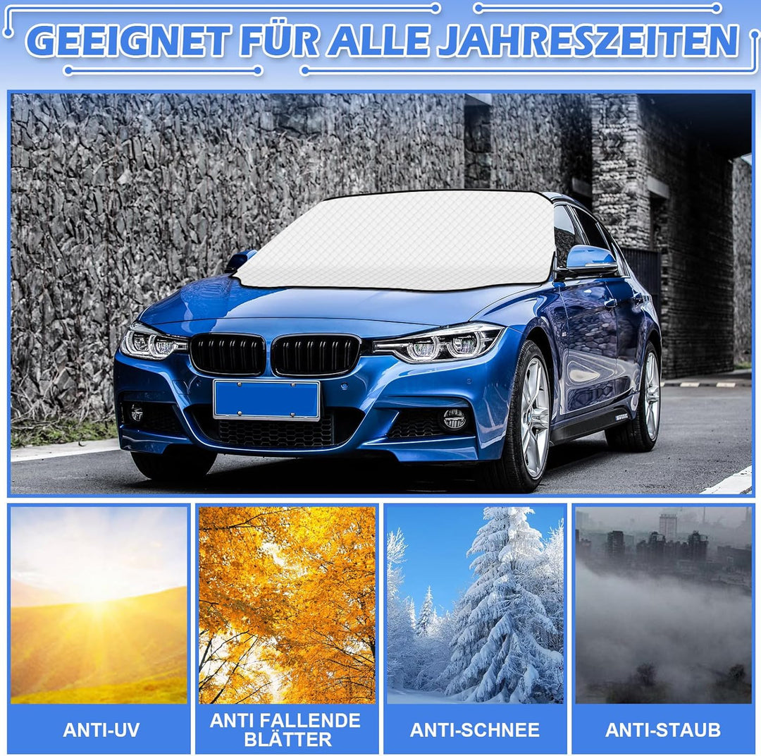 Tevlaphee Frontscheibenabdeckung, Windschutzscheibenabdeckung, Autoscheibenabdeckung, Scheibenabdeck