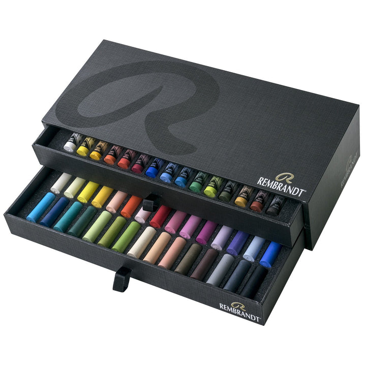 Rembrandt T3184-0018 Weiche Kuchen, Luxus-Set (31840018), Wachs, Pastel, 1 Unidad (Paquete de 1)