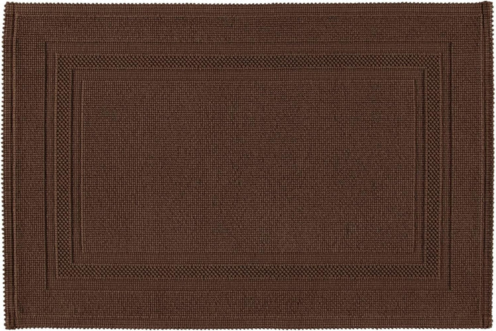RHOMTUFT Badteppich Gala eckig 60 x 90 cm Farbe: Mocca Mocca - 406 60x90 cm, Mocca - 406 60x90 cm