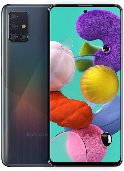 Samsung Galaxy A51 Android Smartphone ohne Vertrag, 4 Kameras, 6,5 Zoll Super AMOLED Display, 128 GB