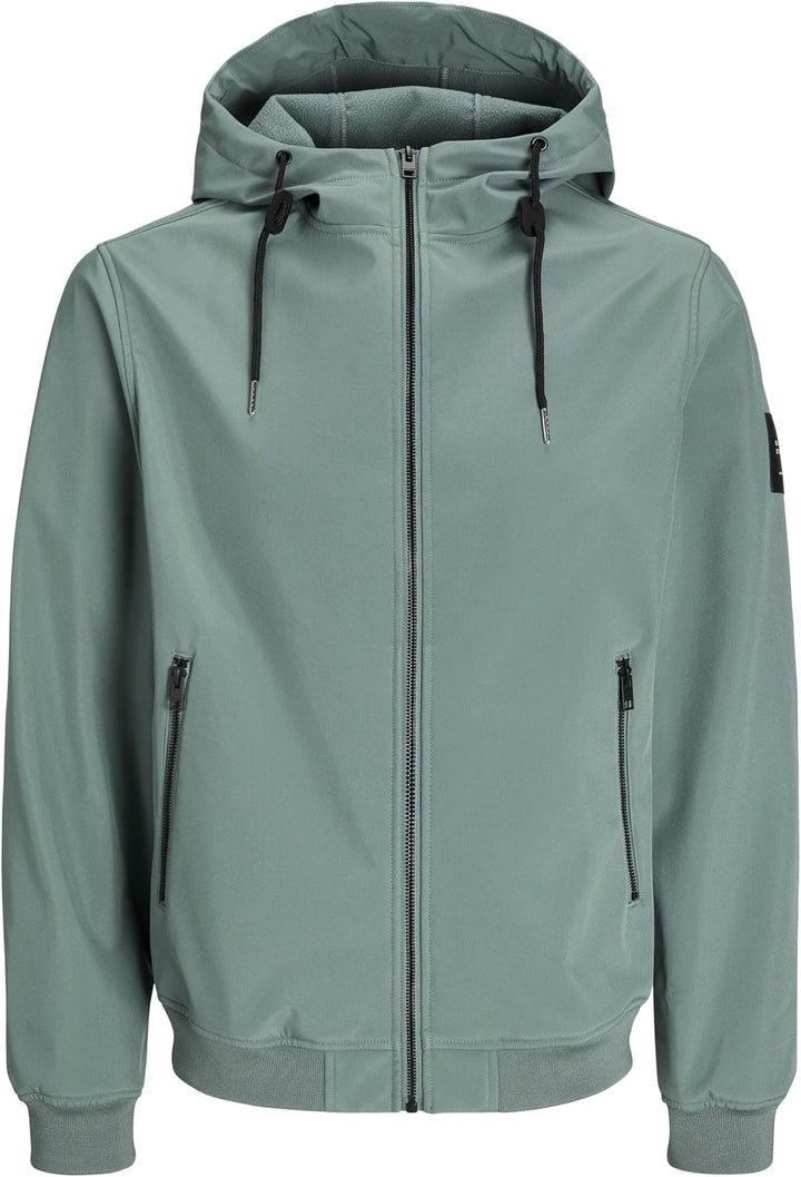 JACK & JONES Male Softshell Jacke Softshell Jacke, Otter