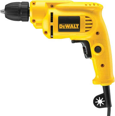 Dewalt 1-Gang Bohrmaschine DWD014S (550 Watt, für präzises Bohren in Holz und Metall, elektronische