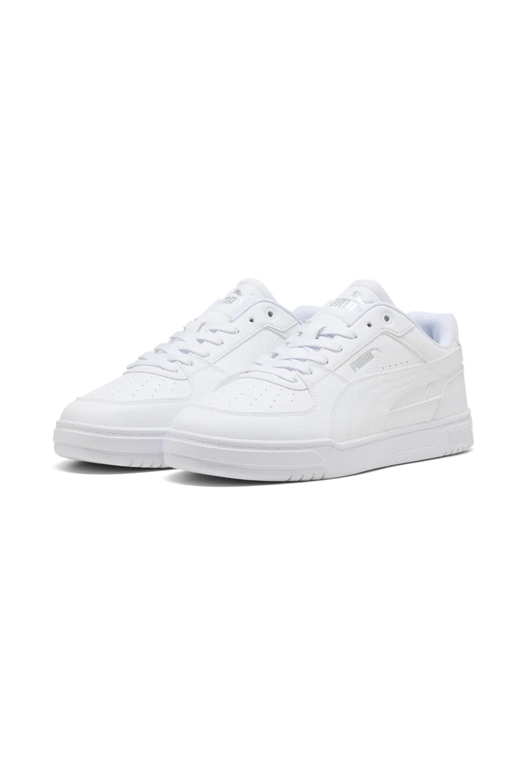 PUMA Unisex Zapatillas Sneaker 36 EU White Silver Black Metallic, 36 EU White Silver Black Metallic