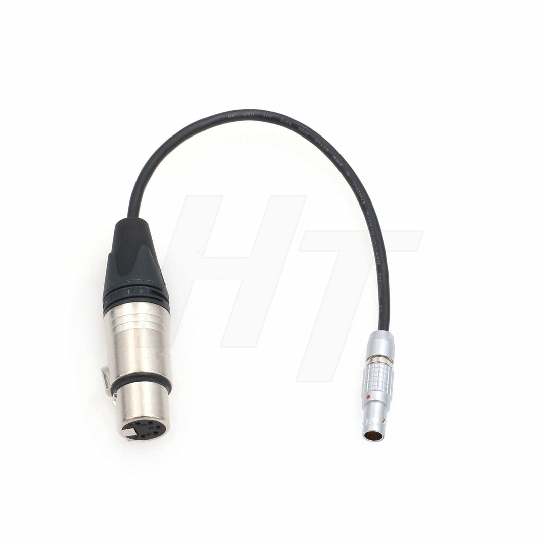 HangTon Audiokabel XLR 5 Pin Mikrofon Vorverstärker auf 6 Pin für ARRI Alexa Mini LF Kamera 30cm XLR