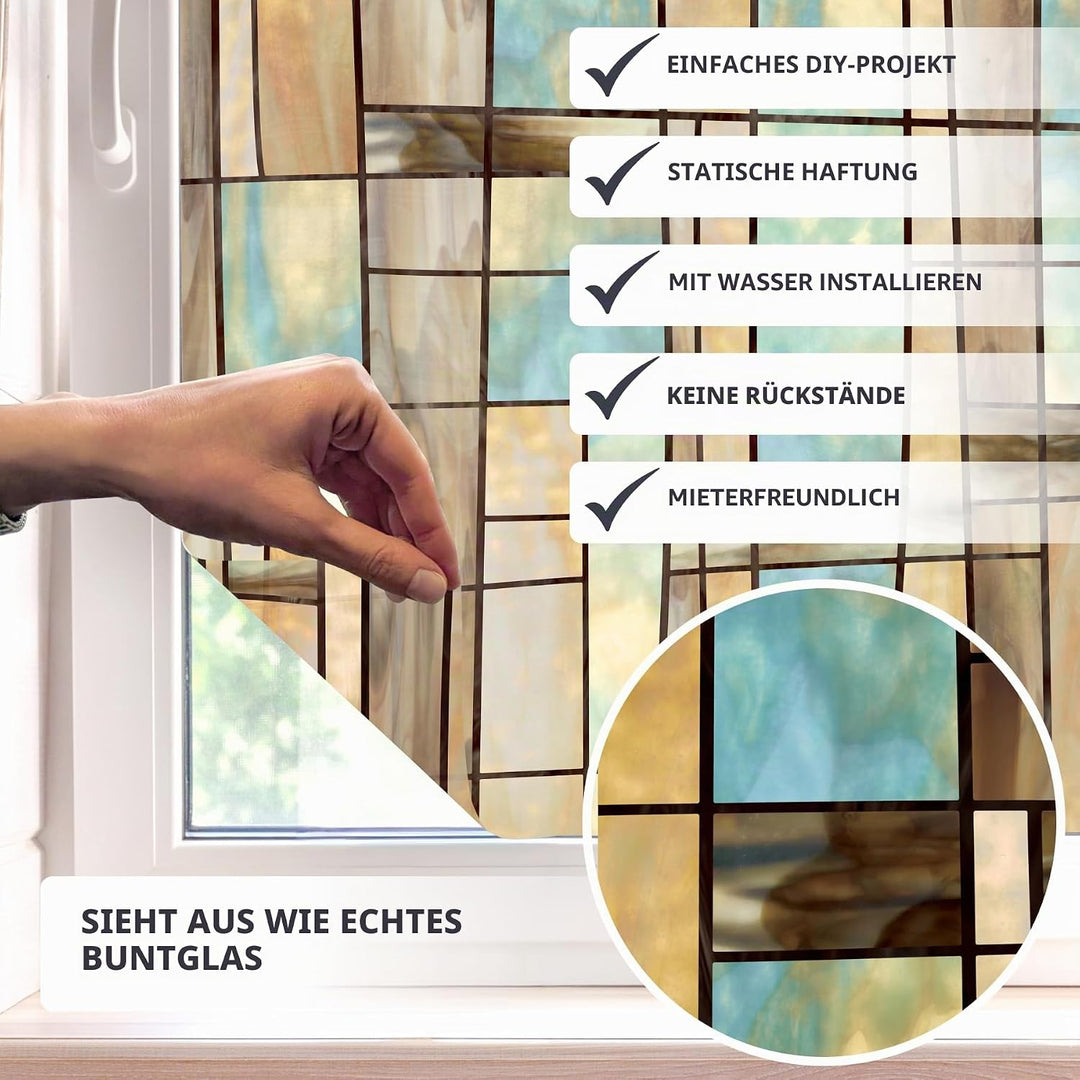 Artscape Fensterfolie "City Lights", Sichtschutzfolie, 61 x 92 cm