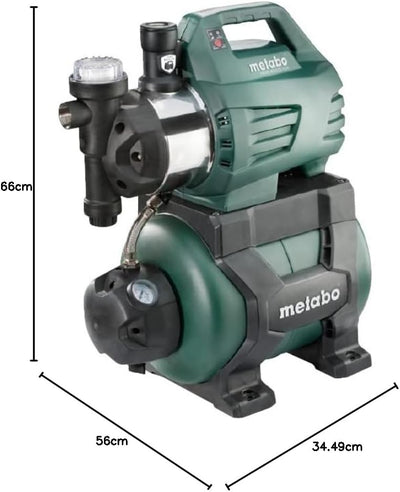 Metabo Hauswasserwerk HWWI 4500/25 Inox (600974000) Karton, Nennaufnahmeleistung: 1300 W, Max. Förde