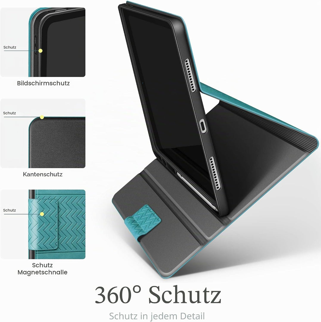 AUAUA Hülle für iPad Air 3 2019 / iPad Pro 10.5 2017 - mit Apple Stifthalter PU Leder Auto Sleep/Wak