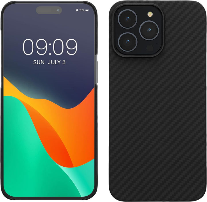 kalibri Schutzhülle kompatibel mit Apple iPhone 14 Pro Max - Hülle Aramid - Handy Cover Case Handyhü