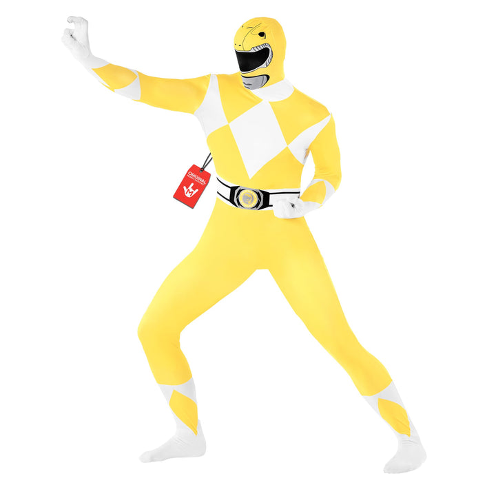 Morphsuits Power-Rangers Kostüm Gelb M, Gelb M