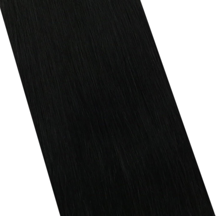 Ugeat Echthaar Remy Flat Tip Bondings Strahnen 1G/S Keratin Glue in Stick Tips 50Gramm/Set 40cm Haar