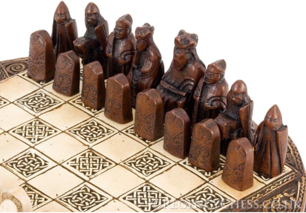 Isle Von Lewis Kompakt Keltisch Schach Set 22.9cm