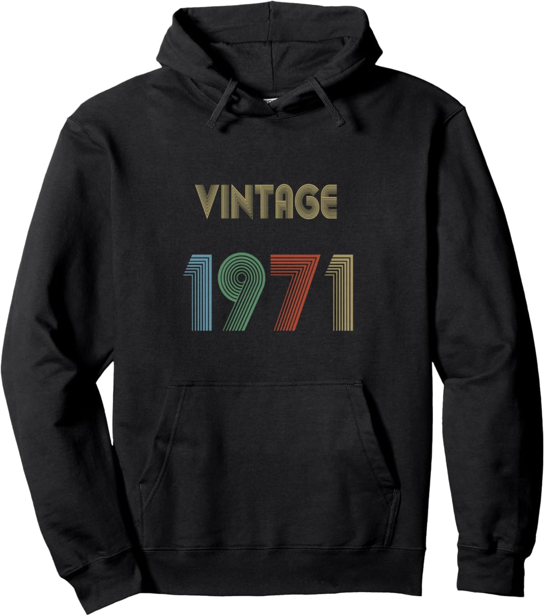 1971 Geburtstagsgeschenk Pullover Hoodie