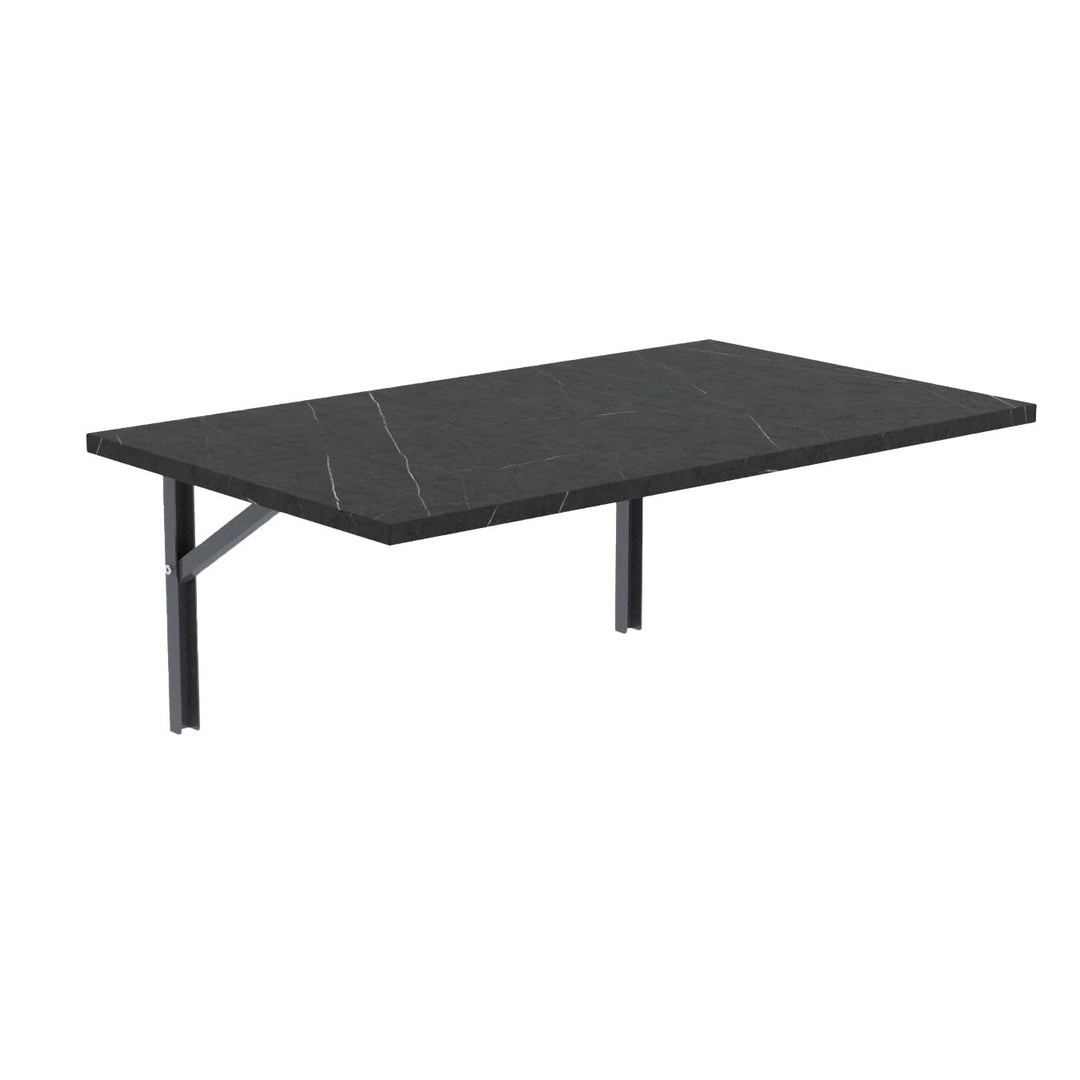 AKKE Klapptisch Wandklapptisch Esstisch - Klappbar Faltbar Platzsparend - Rechteckig - 100cm x 40cm
