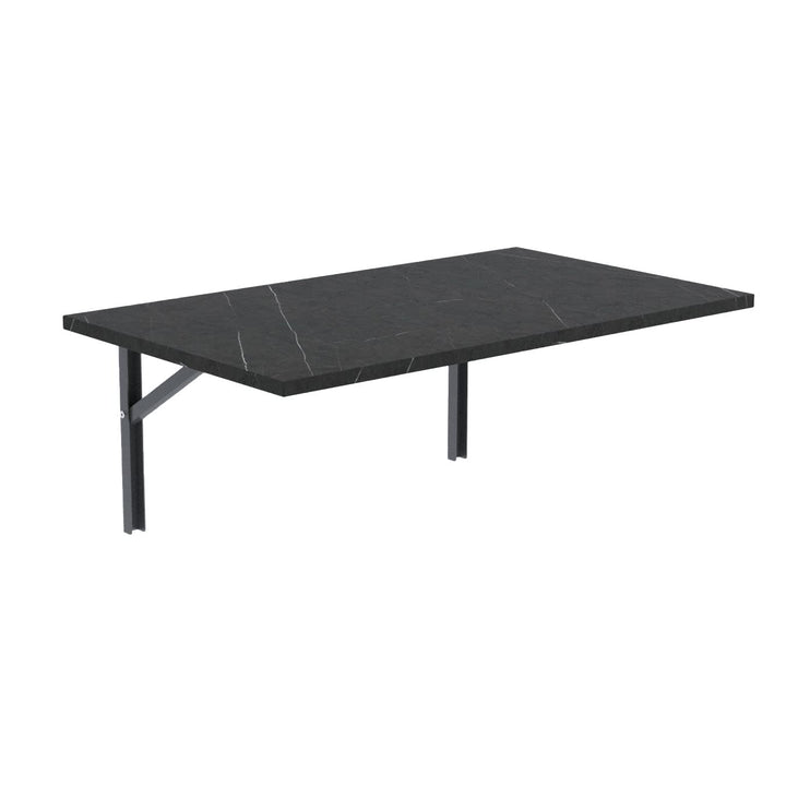 AKKE Klapptisch Wandklapptisch Esstisch - Klappbar Faltbar Platzsparend - Rechteckig - 100cm x 55cm