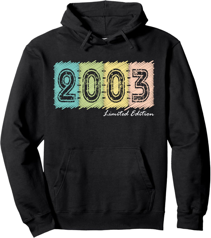 21. Geburtstag Mann Frau 21 Jahre 2003 Deko Lustig Geschenk Pullover Hoodie