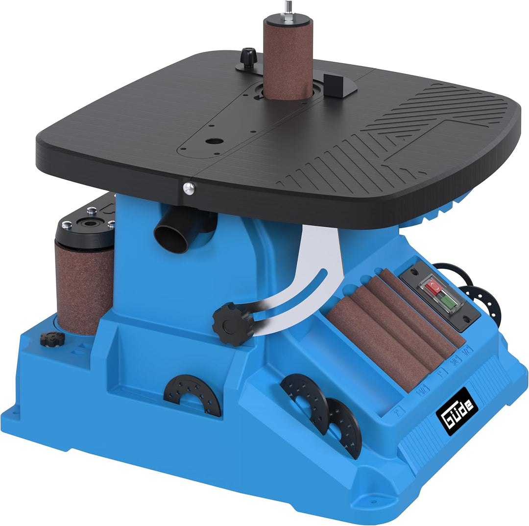Güde Spindel-Bandschleifmaschine GSBSM 500 (230 V, 500 W, 2000 min-1 Spindeldrehzahl, 8 m/s Bandgesc