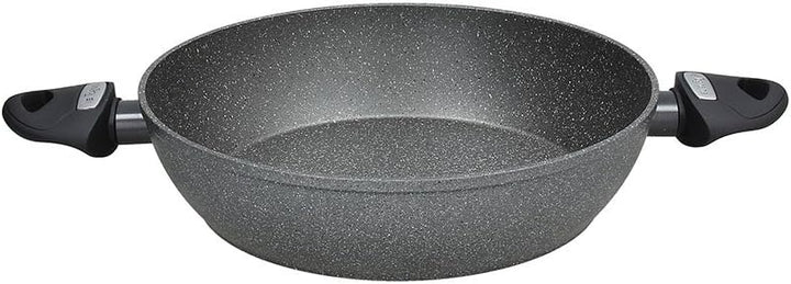 Tognana wi7583tamnf Pfanne 2 Griffe Mythos, Aluminium, Grau Marble
