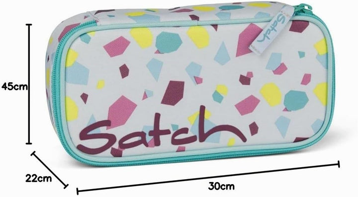 satch Pack Schulrucksack Set 3tlg. mit Sporttasche und Schlamperbox Dreamy Mosaic, Dreamy Mosaic