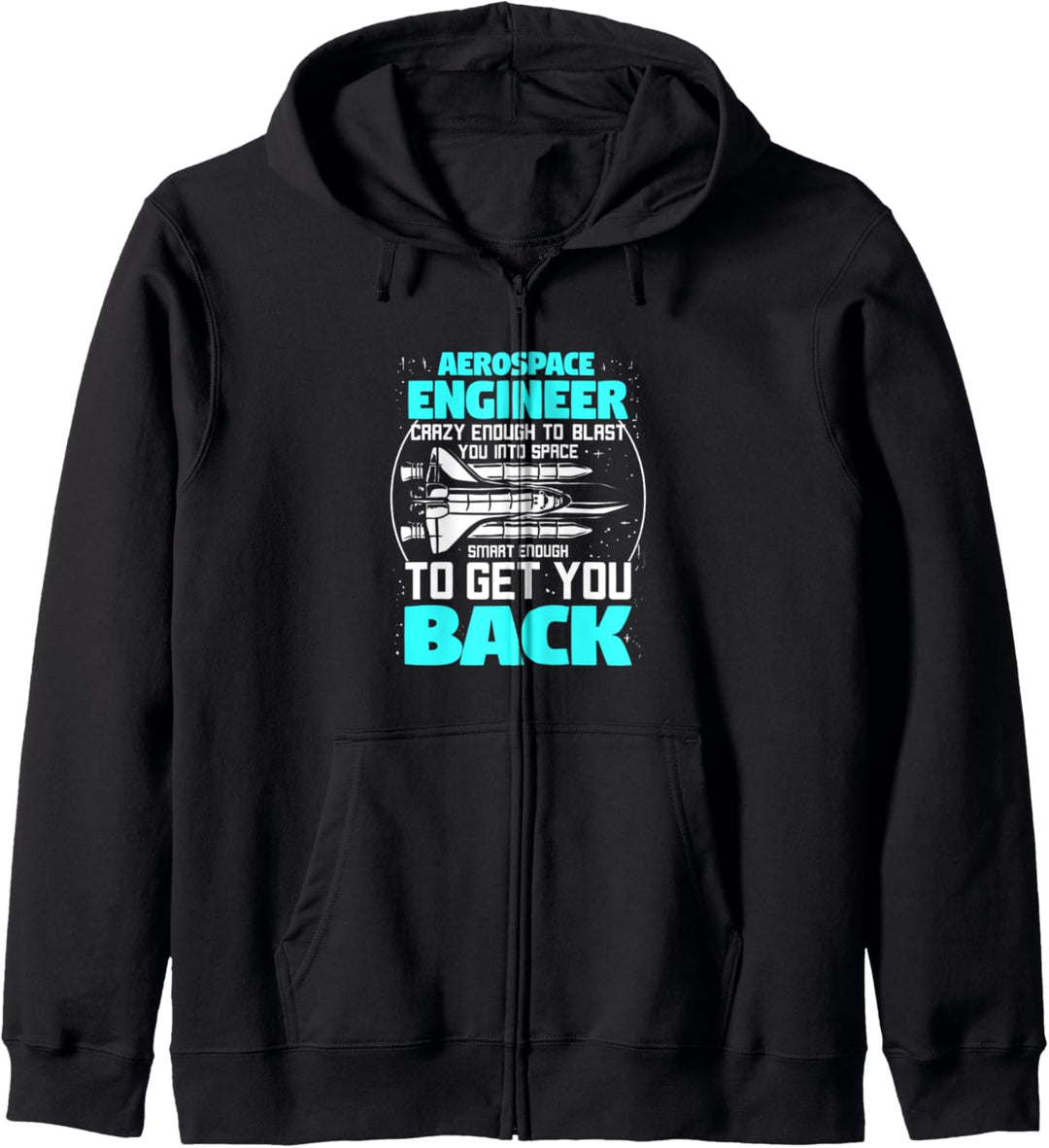 Geschenk der Luft- und Raumfahrttechnik für Techniker Kapuzenjacke