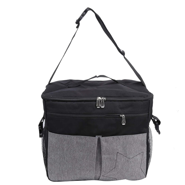 Mumie Messenger Wickeltasche, Kinderwagen mit grosser Kapazität Hanging Organizer Tragbare Reise Fra
