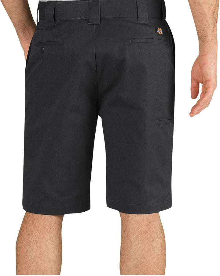 Dickies Herren 11 Inch Regular-Fit Stretch-Twill Arbeitsshort 30 Schwarz, 30 Schwarz