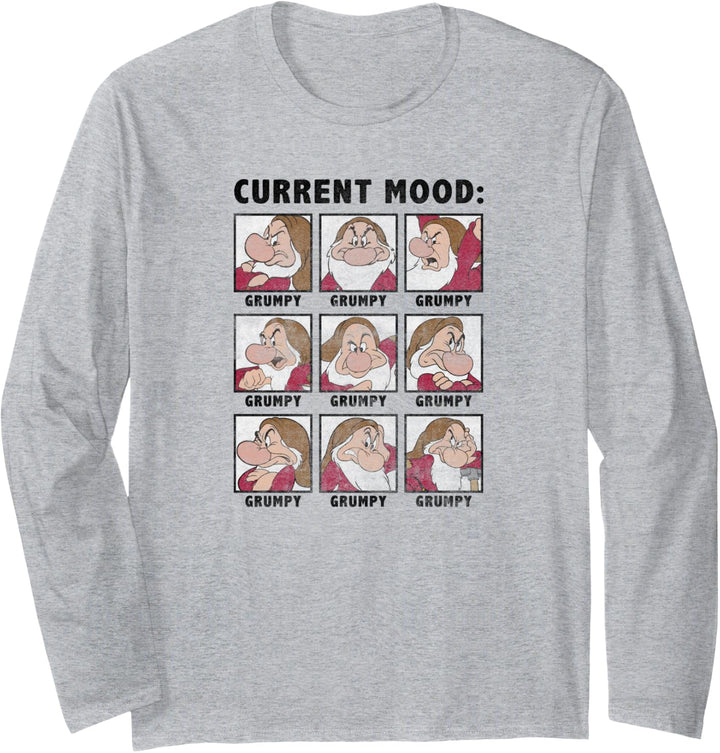 Disney Schneewittchen und die sieben Zwerge, Grumpy Current Mood Langarmshirt