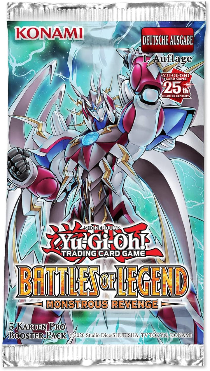 Yu-Gi-Oh! TRADING CARD GAME Battles of Legend – Monstrous Revenge Display – 1. Auflage, Deutsche Aus