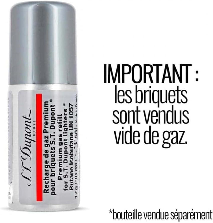 ST Dupont Ligne 2 Carbon Feuerzeug Dark Storm