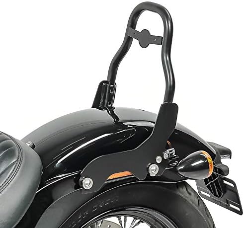 Sissy Bar mit Gepäckträger für Harley Softail Slim 18-22 schwarz CSS