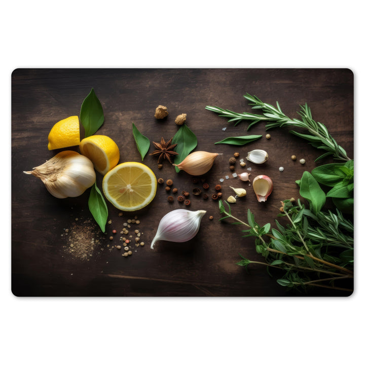 KitchenYeah© Platzsets Abwaschbar 6-Teilig 45x30 cm Tischsets Platzdeckchen Platzset Unterlage Tisch