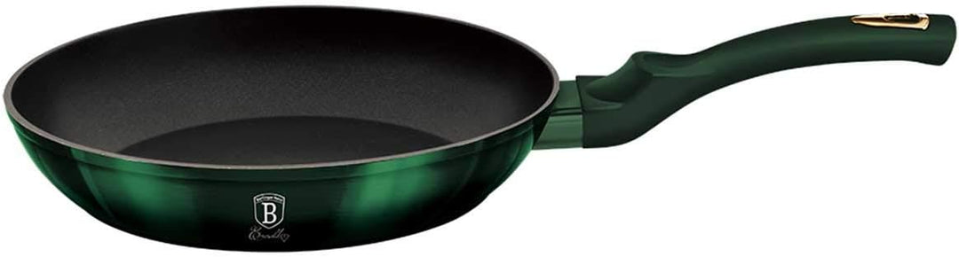Granit Pfanne Bratpfanne 28cm Induktion Antihaft BERLINGER HAUS Metallic Emerald BH-6048