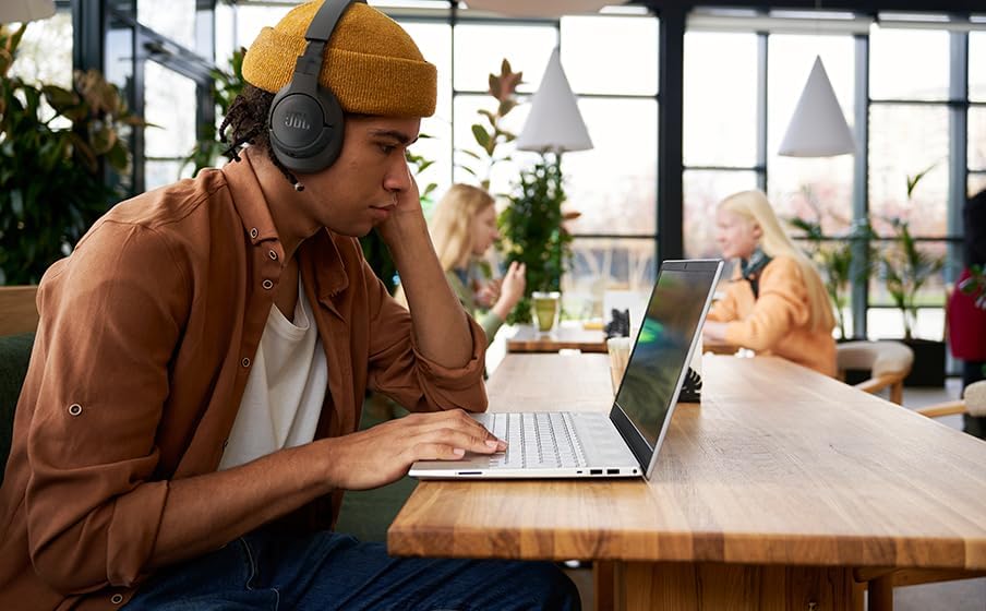 JBL Tune 770NC – Kabellose Over-Ear-Kopfhörer mit adaptivem Noise-Cancelling und faltbarem Design –