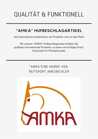 AMKA Hufzange mit Feder Hufschneidezange Edelstahl 3 Längen 14, 14