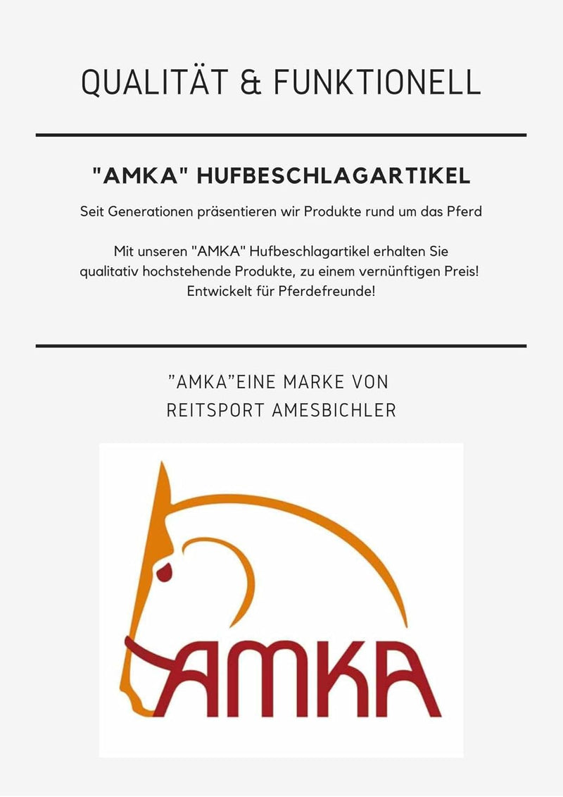 AMKA Hufzange mit Feder Hufschneidezange Edelstahl 3 Längen 14, 14