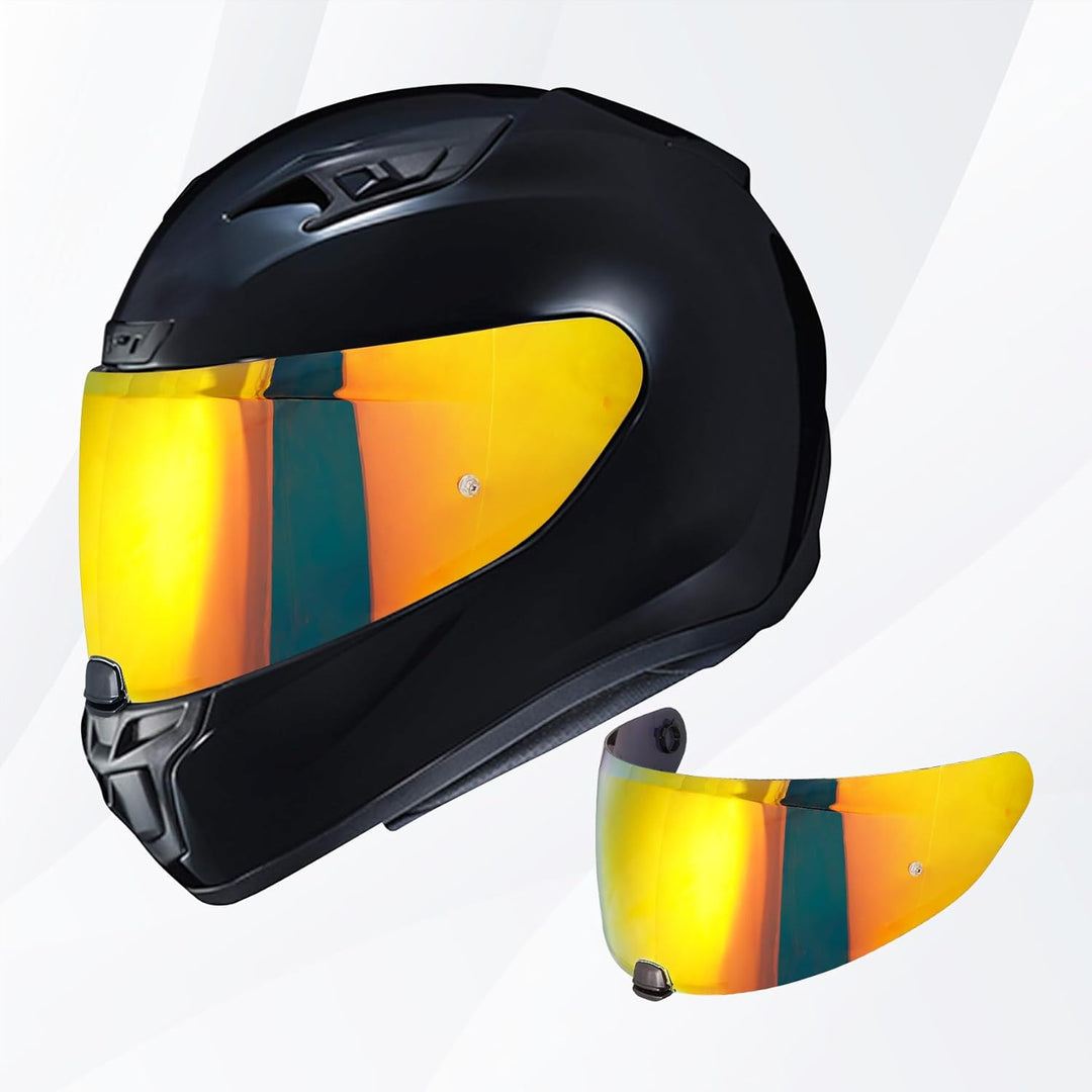 Visier Helm für Hjc i70 i10 HJ-31,Motorradhelm Visier,Motorrad Windschutz Helm Objektiv Visier,Vollg