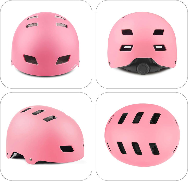 KORIMEFA Kinder Fahrradhelm Kinderhelm Radhelm Sporthelm CE-Zertifizierung für Fahrrad Skateboard Sc
