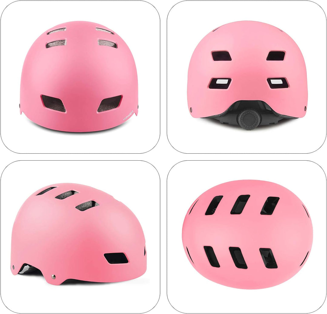KORIMEFA Kinder Fahrradhelm Kinderhelm Radhelm Sporthelm CE-Zertifizierung für Fahrrad Skateboard Sc