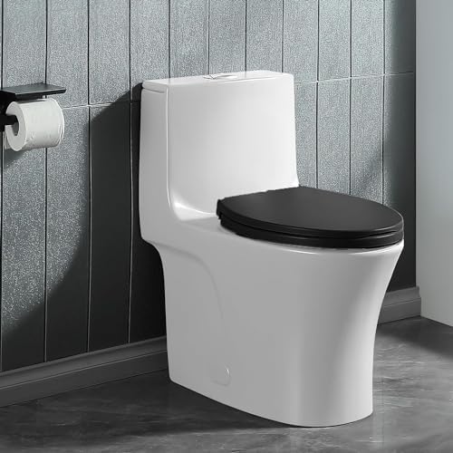 WC-Sitz Soft Close, Soft Close WC-Sitz mit Schnellverschluss für einfache Reinigung, Standard-Klo-To
