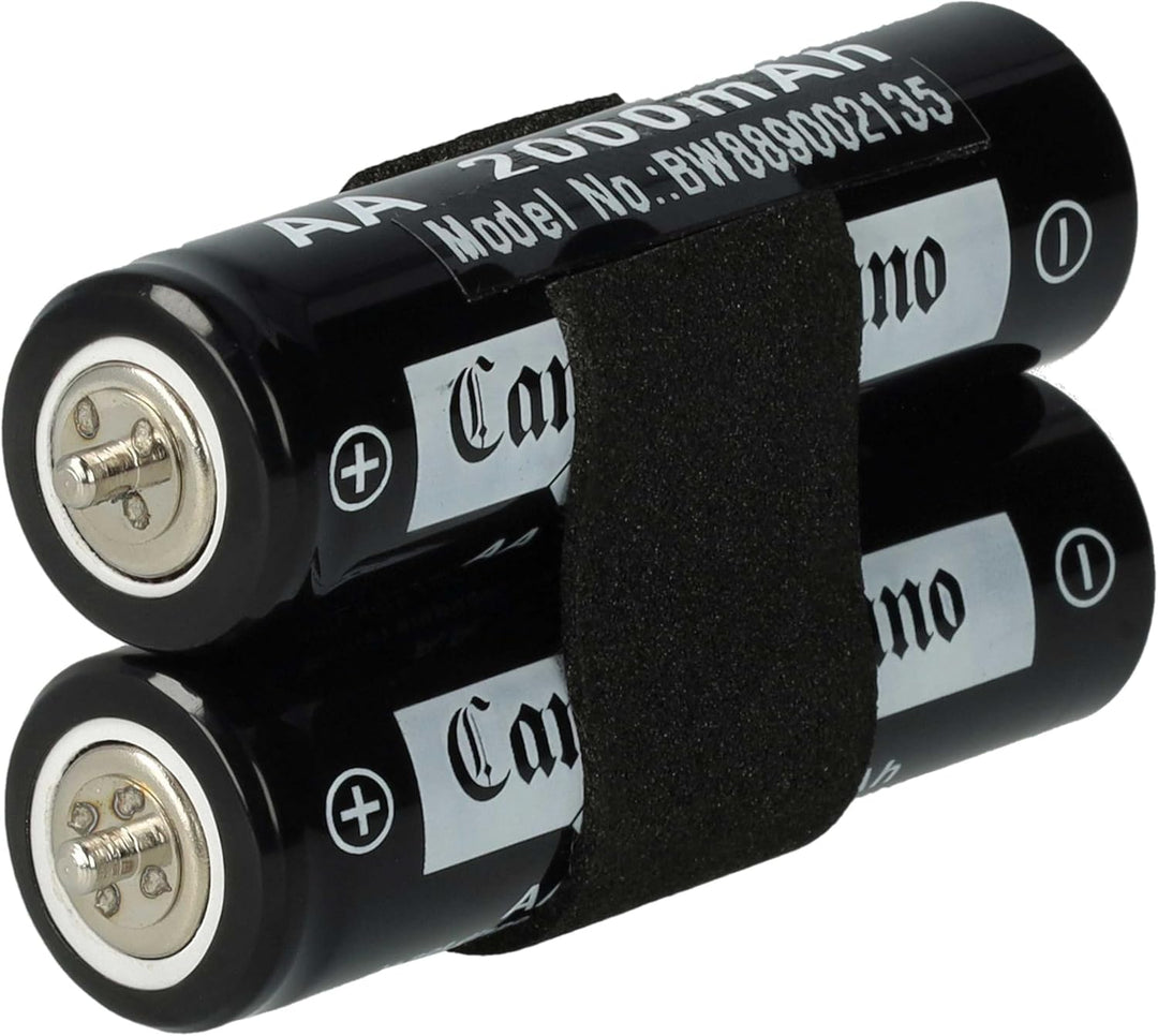 vhbw Akku kompatibel mit Braun Flex XP II 5791, 5792, 5795, 5691, 5722, 5790, 5796 Rasierer (2000 mA