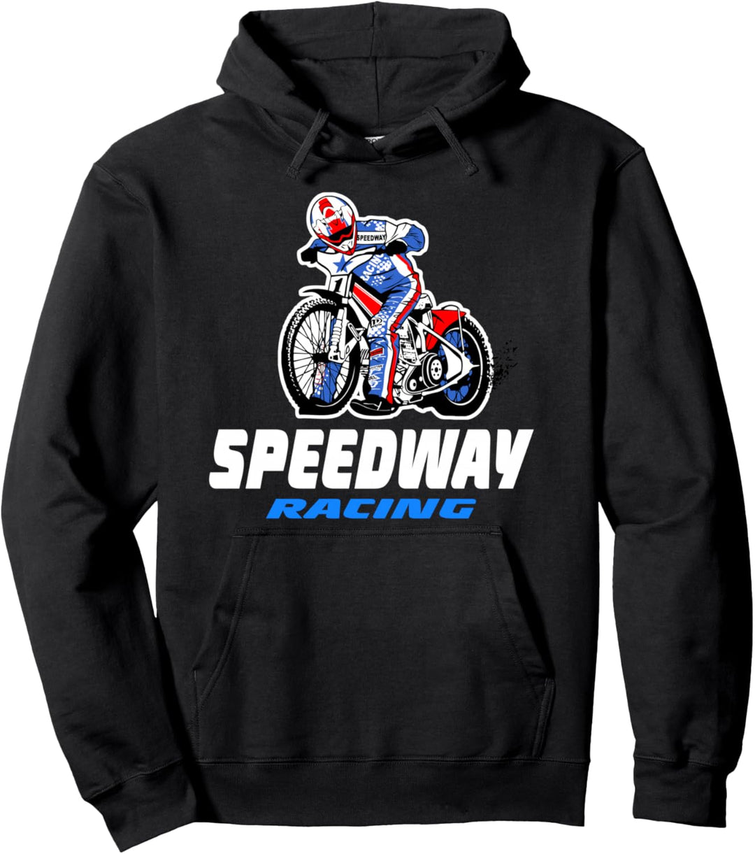 Speedway Bahnsport Motorradrennen Pullover Hoodie