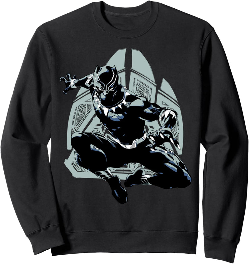 Marvel Black Panther Paw Action Pose Sweatshirt