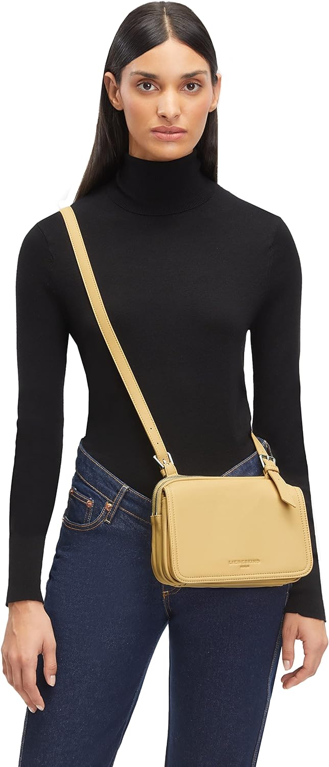Liebeskind Damen Harris Mareike Crossbody S Champagne, Champagne