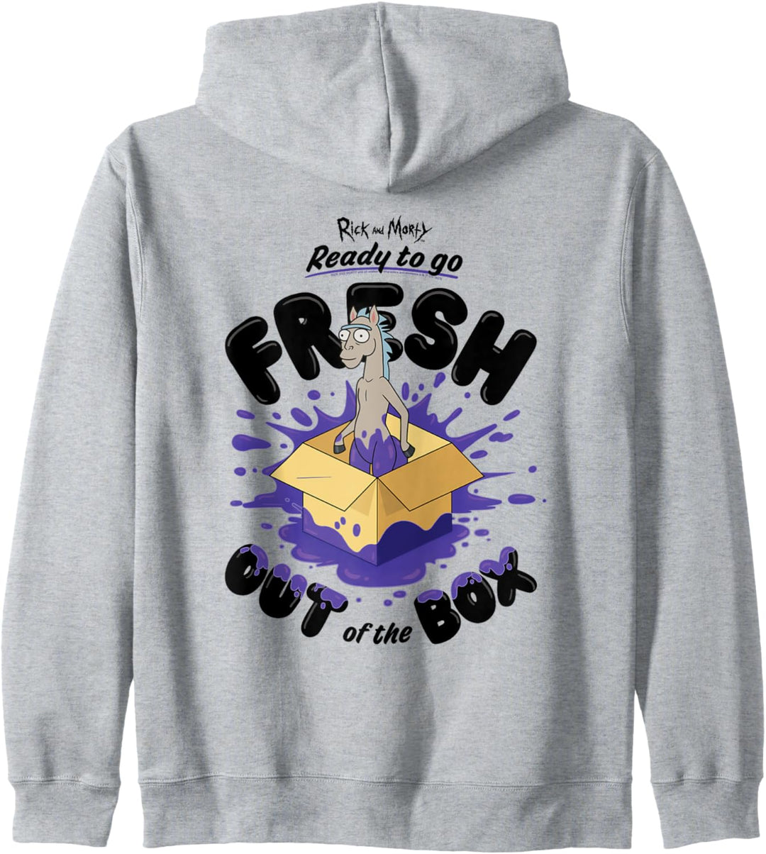 Rick and Morty Fresh Out of the Box Kapuzenjacke